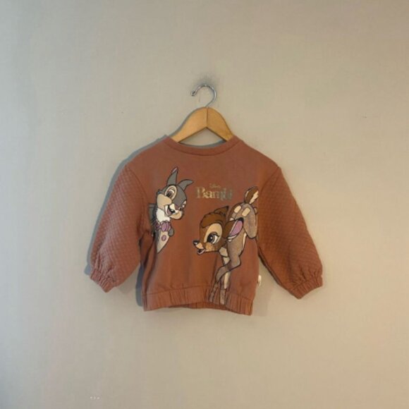 H&M Other - $14 ADD ON H&M Bambi sweatshirt pullover 3T Disney Zara Baby Gap Old Navy